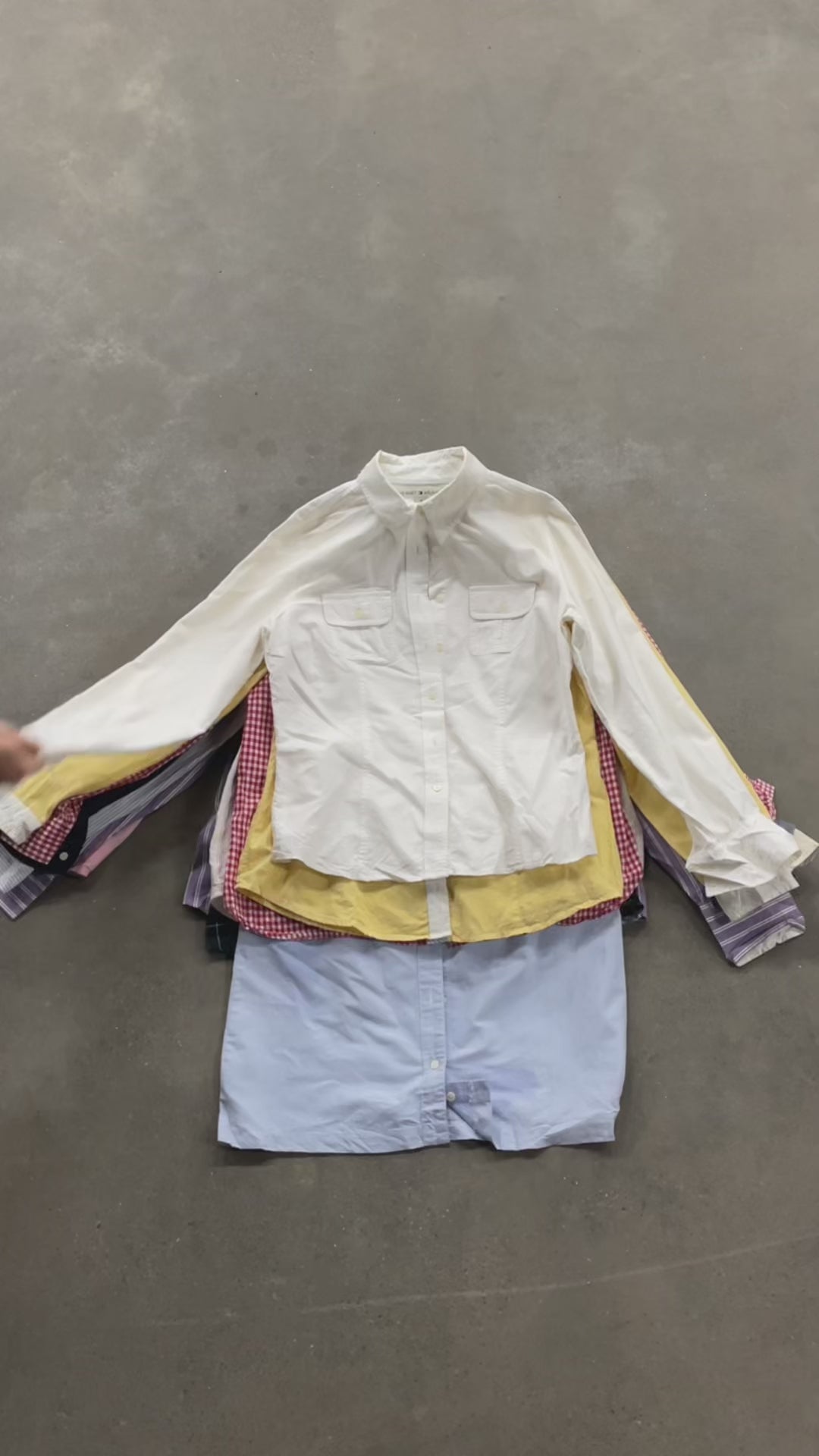 Collection of 100X TOMMY HILFIGER LADIES SHIRTS in a gallery layout