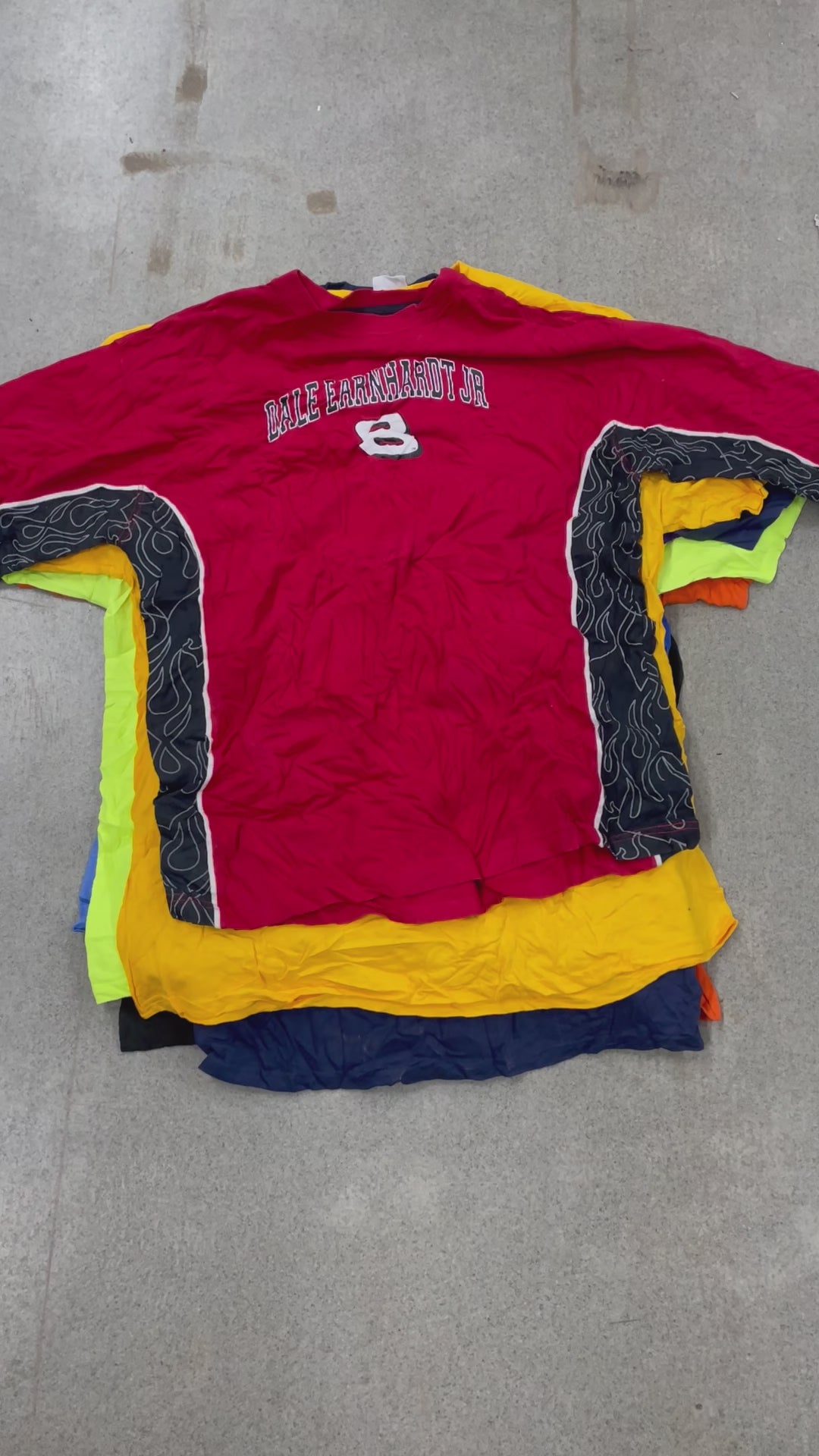 Collection of 50X NASCAR T-SHIRTS in a gallery layout