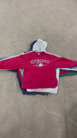 Collection of 40X MICKEY SWEATSHIRTS in a gallery layout