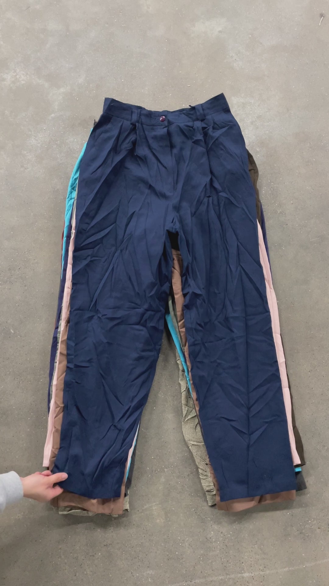 Collection of 50X LADIES HIGH WAIST POLY PANTS in a gallery layout