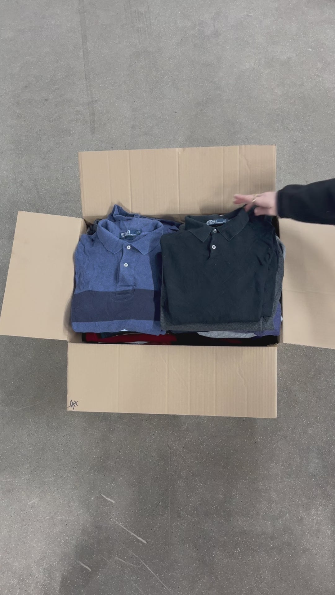 Collection of 50X BRANDED RUGBY TOPS in a gallery layout