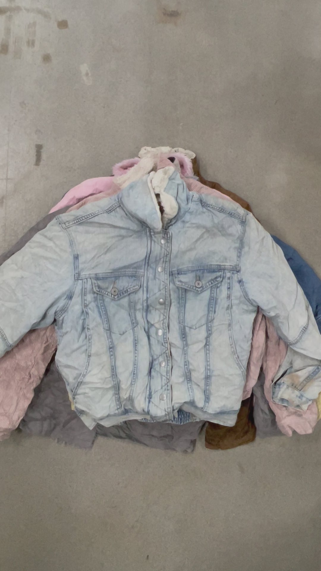 Collection of 25X LADIES SHERPA-LINED JACKETS in a gallery layout