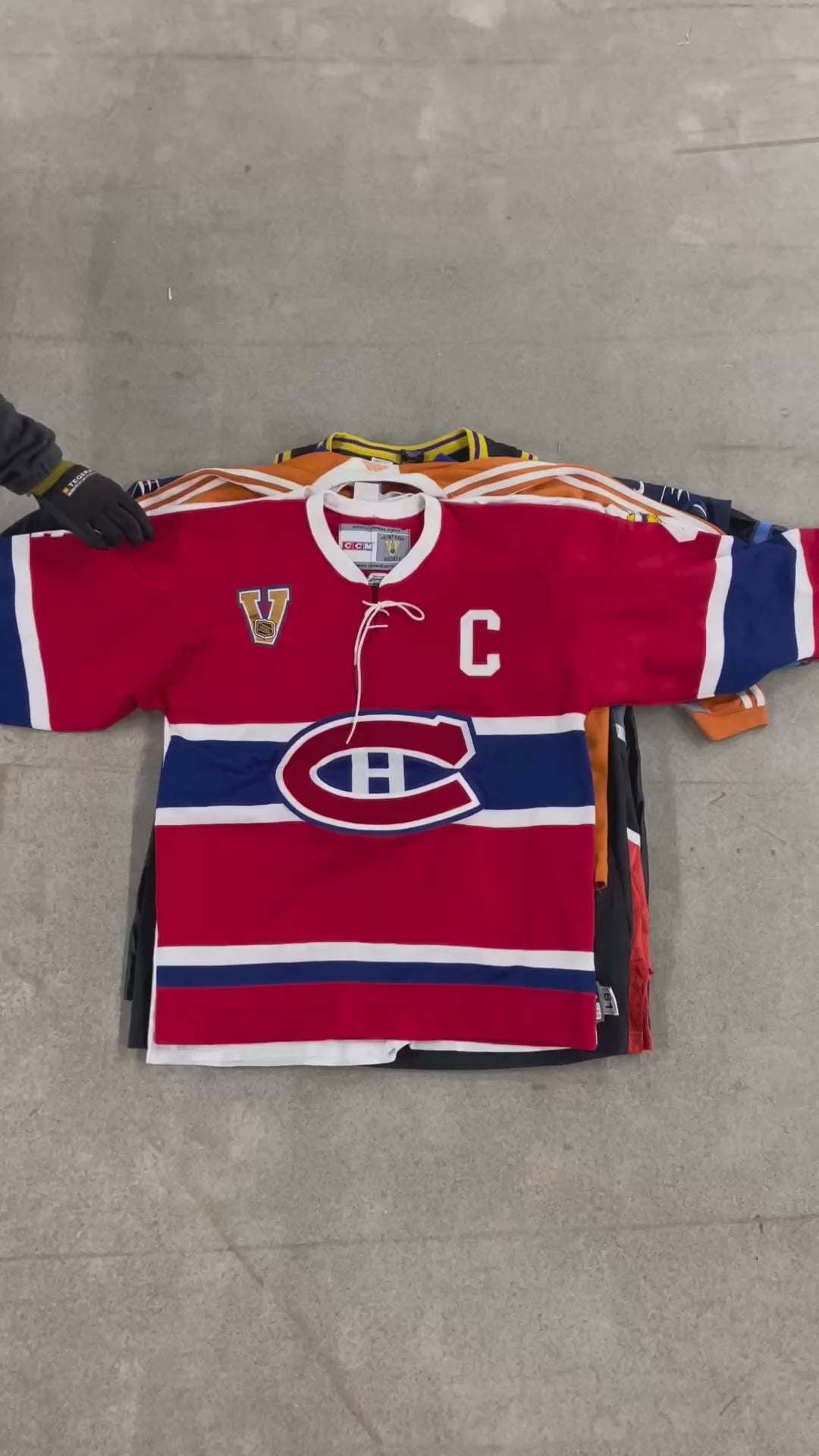 Collection of 50X PRO NFL/NBA/NHL JERSEYS in a gallery layout