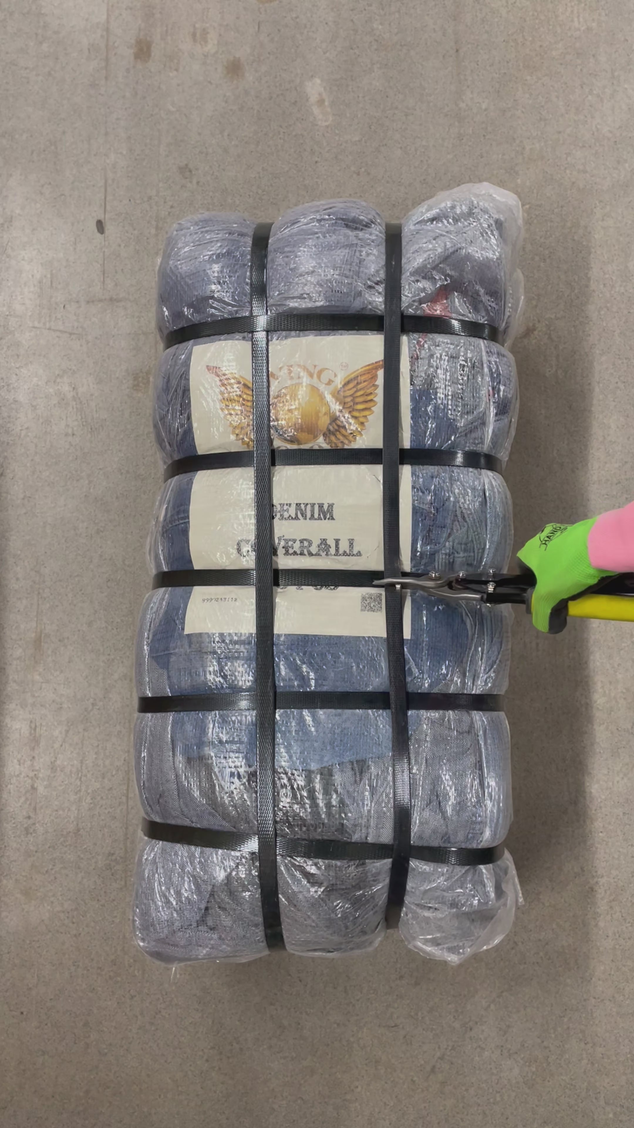 Collection of DENIM COVERALL in a gallery layout