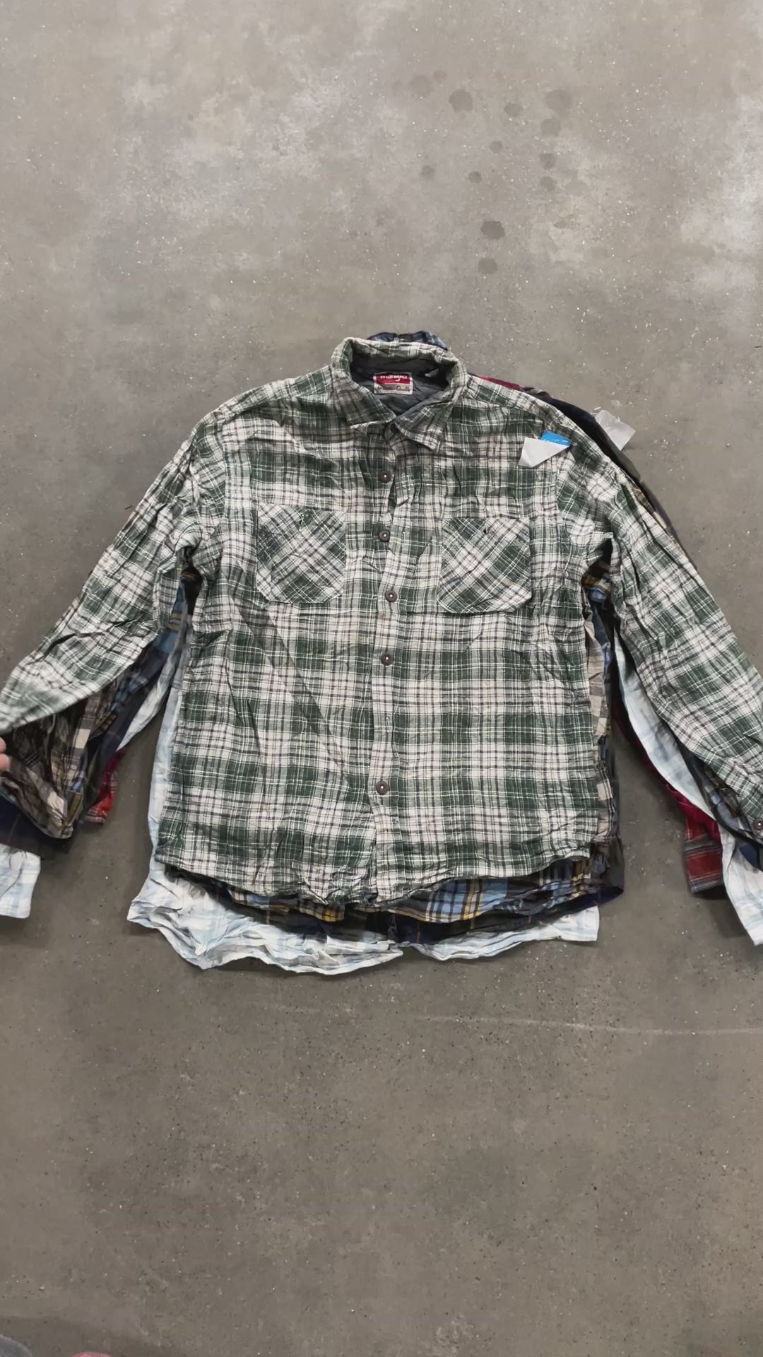 Collection of 50X FLANNEL SHIRTS in a gallery layout