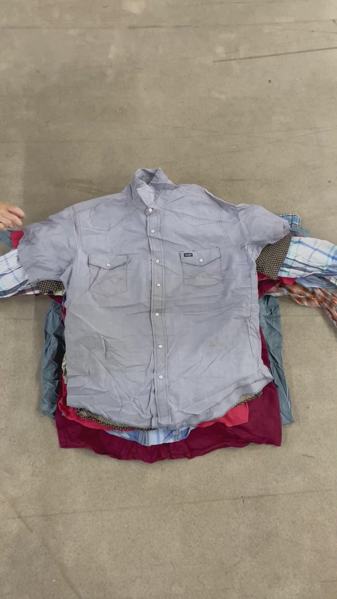 Collection of 50X WRANGLER SHIRTS in a gallery layout