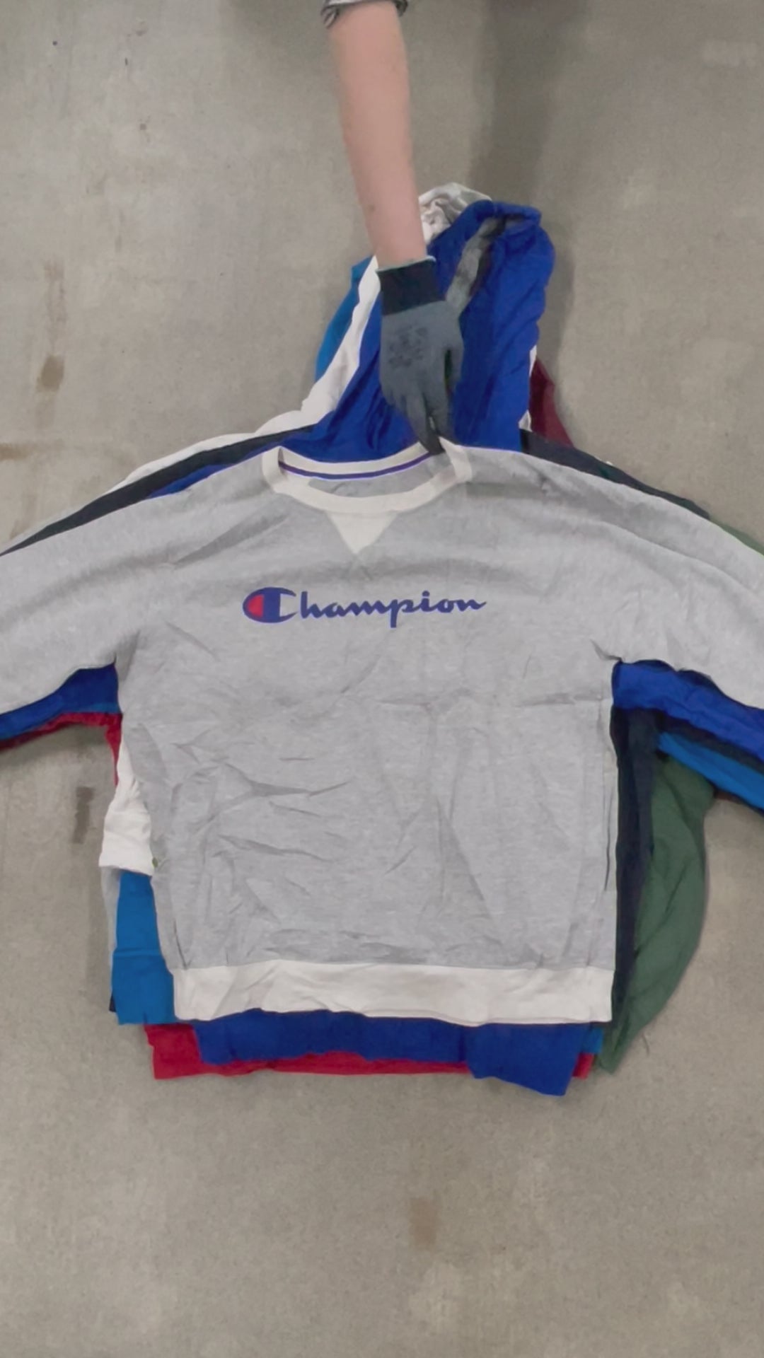 Collection of 50X MIXED BRAND SWEATSHIRTS AND HOODIES (GRADE B) in a gallery layout