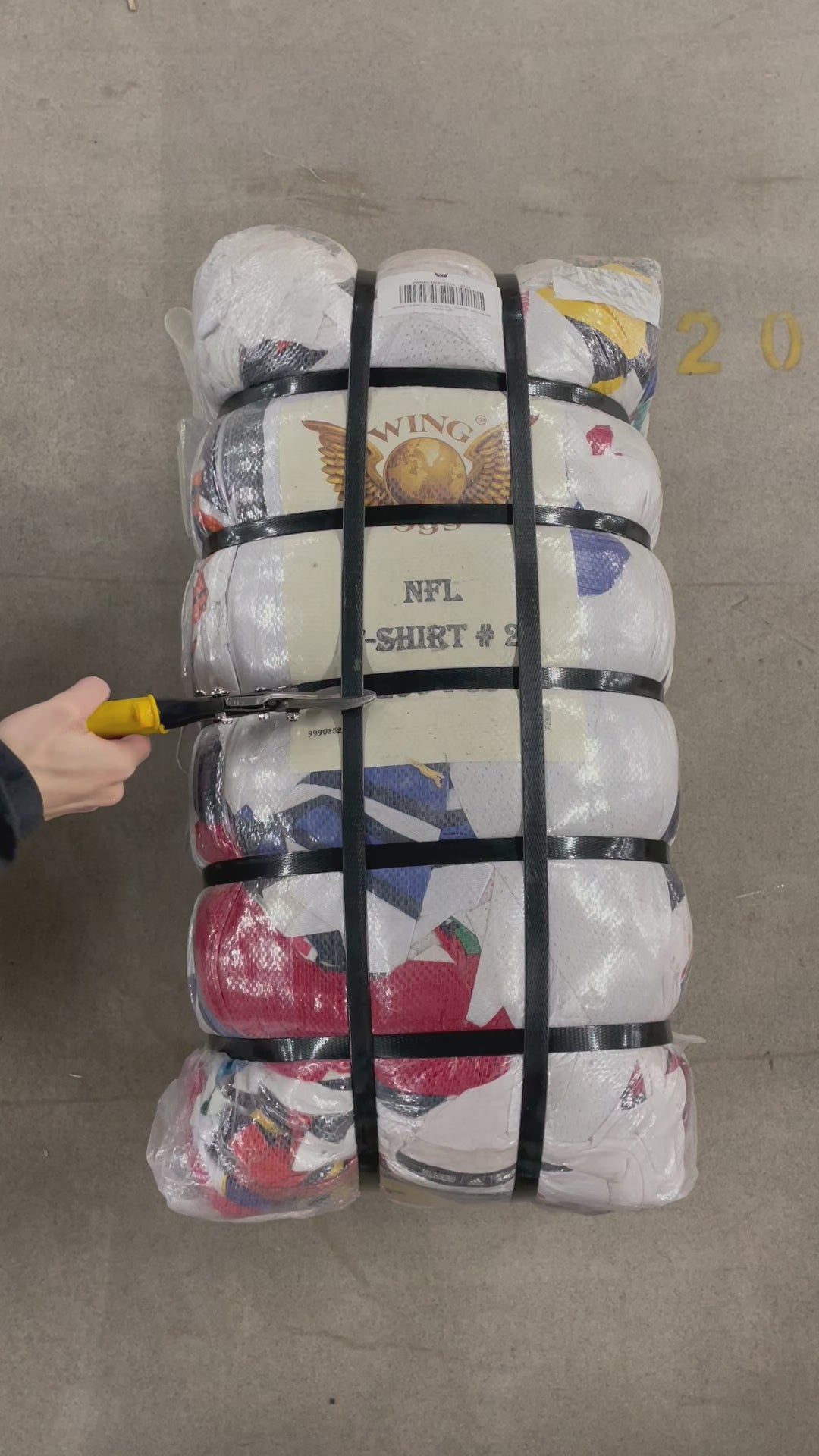 Collection of 100X NFL STYLE JERSEYS GRADE B in a gallery layout