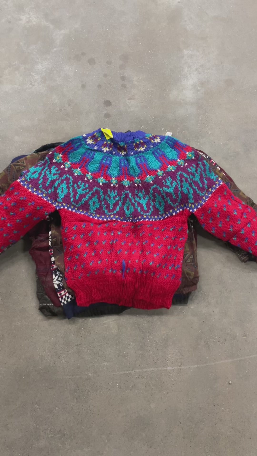 Collection of 25X ETHNIC SWEATERS in a gallery layout