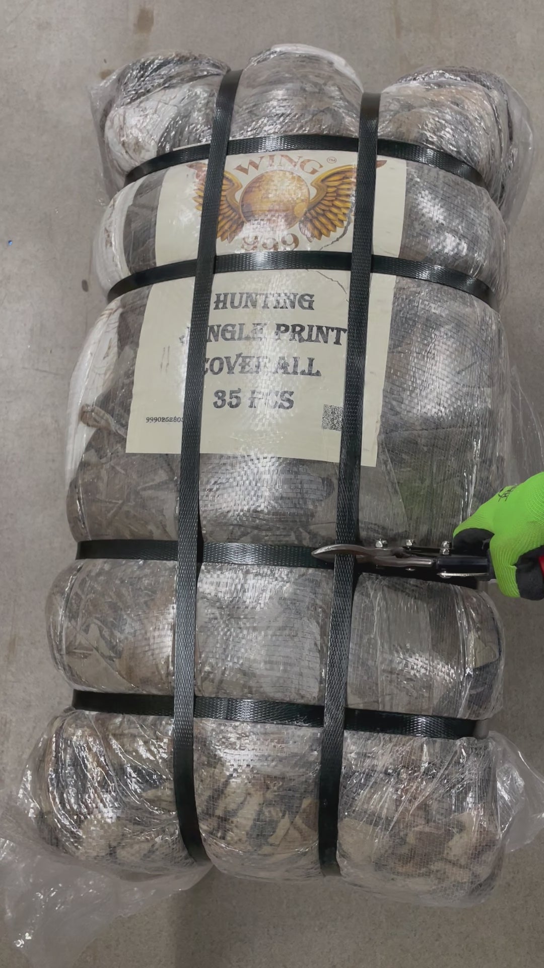 Collection of 35X HUNTING JUNGLE PRINT COVERALLS in a gallery layout