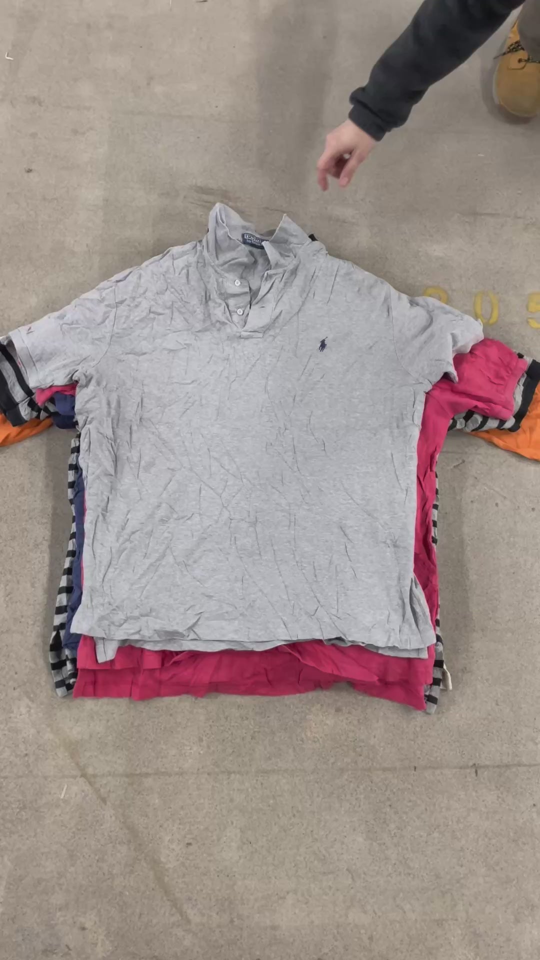 Collection of 50X RALPH LAUREN POLO COLLAR T-SHIRT in a gallery layout
