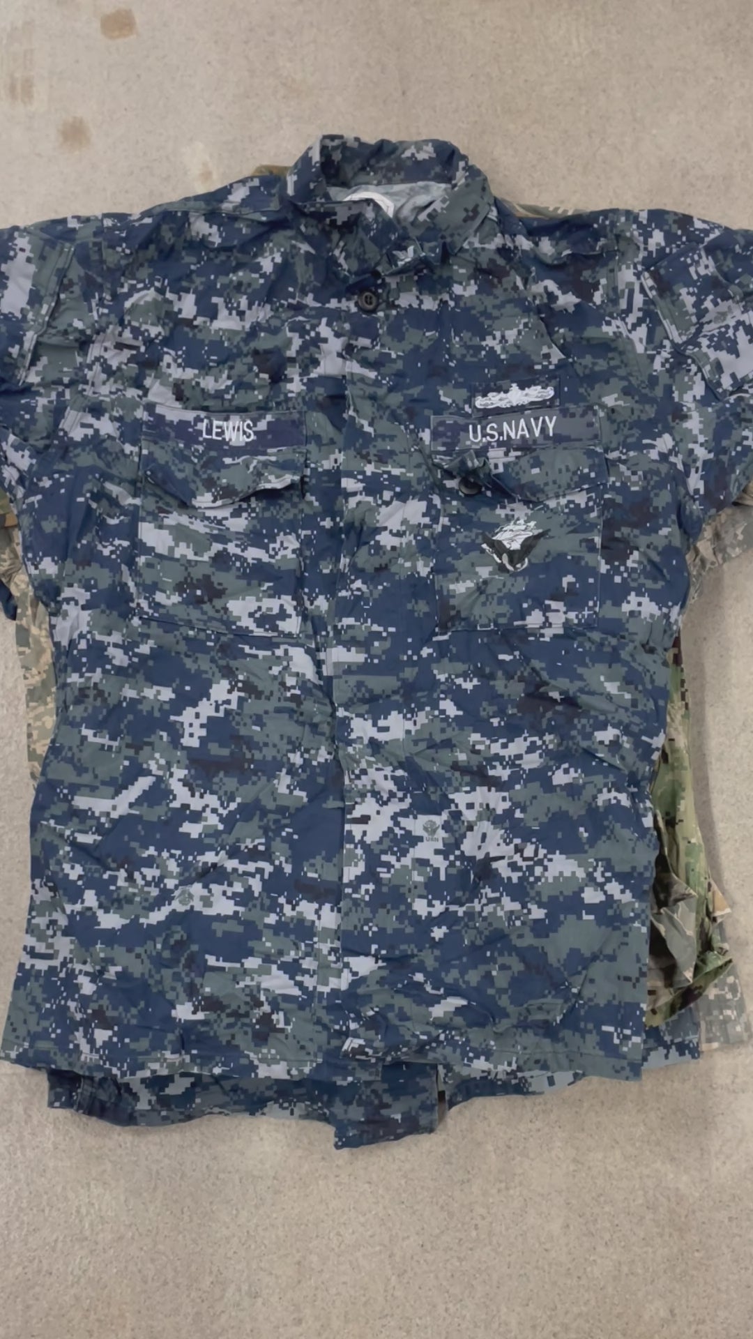 Collection of 50X DIGITAL ARMY SHIRTS in a gallery layout