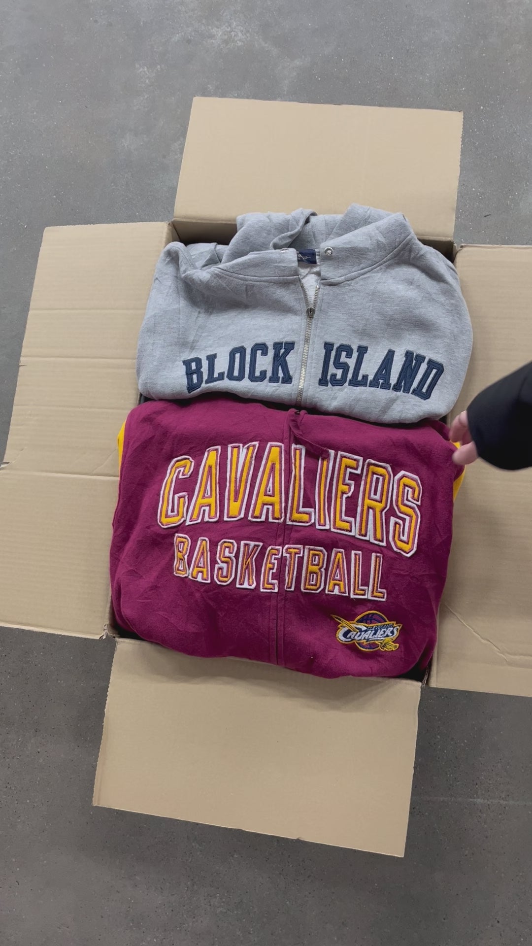 Collection of usa sports box in a gallery layout