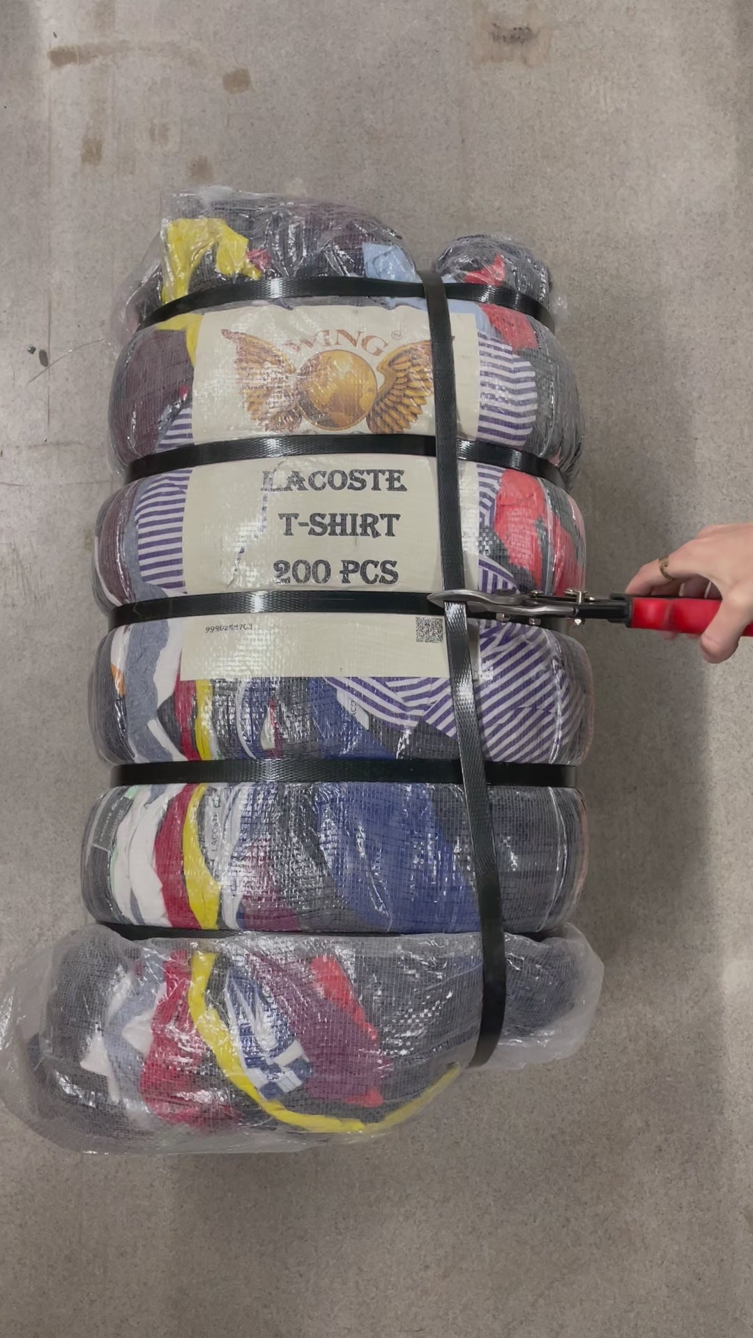 Collection of 100X LACOSTE T-SHIRT in a gallery layout