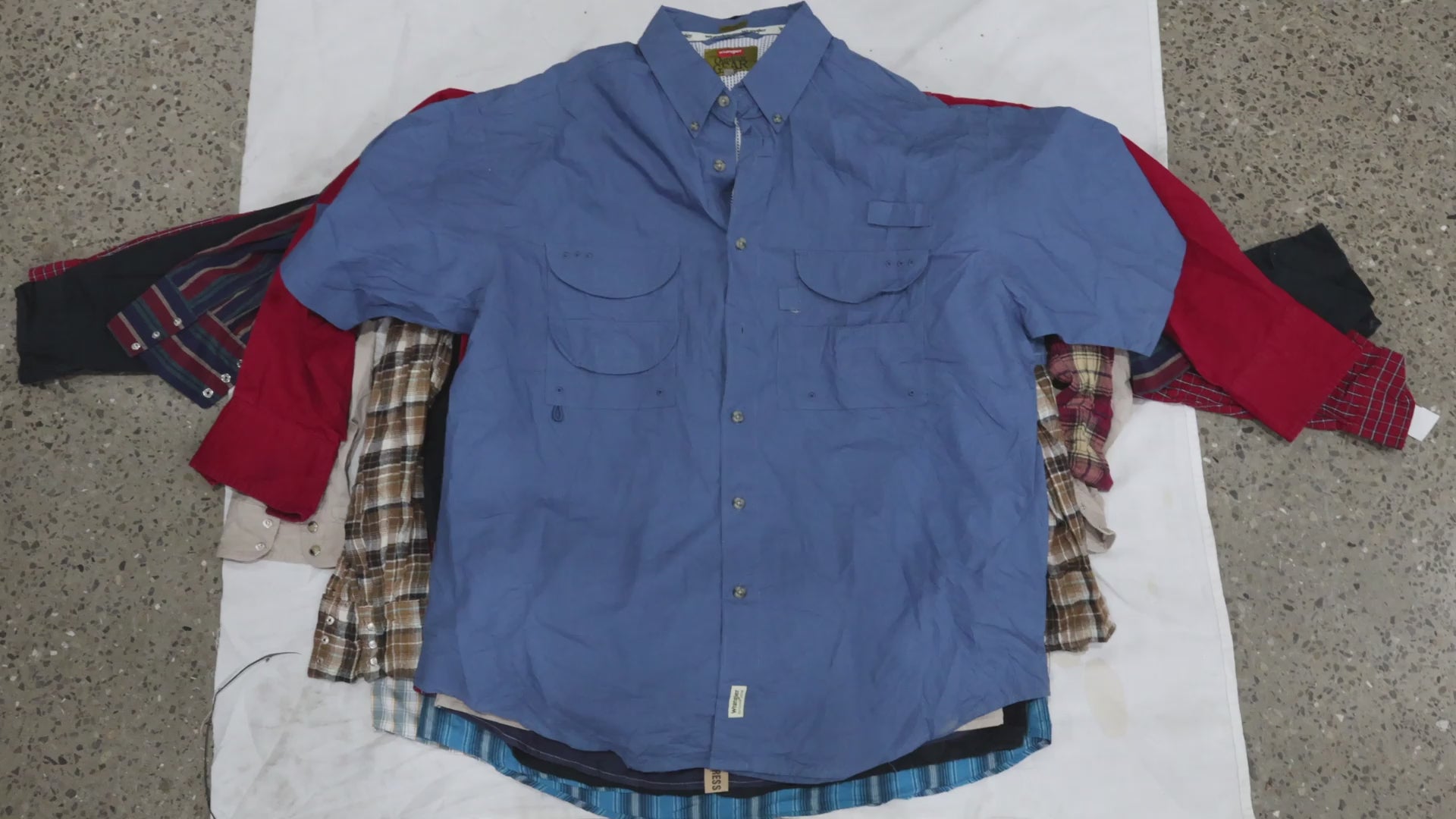 Collection of 50X WRANGLER SHIRTS in a gallery layout