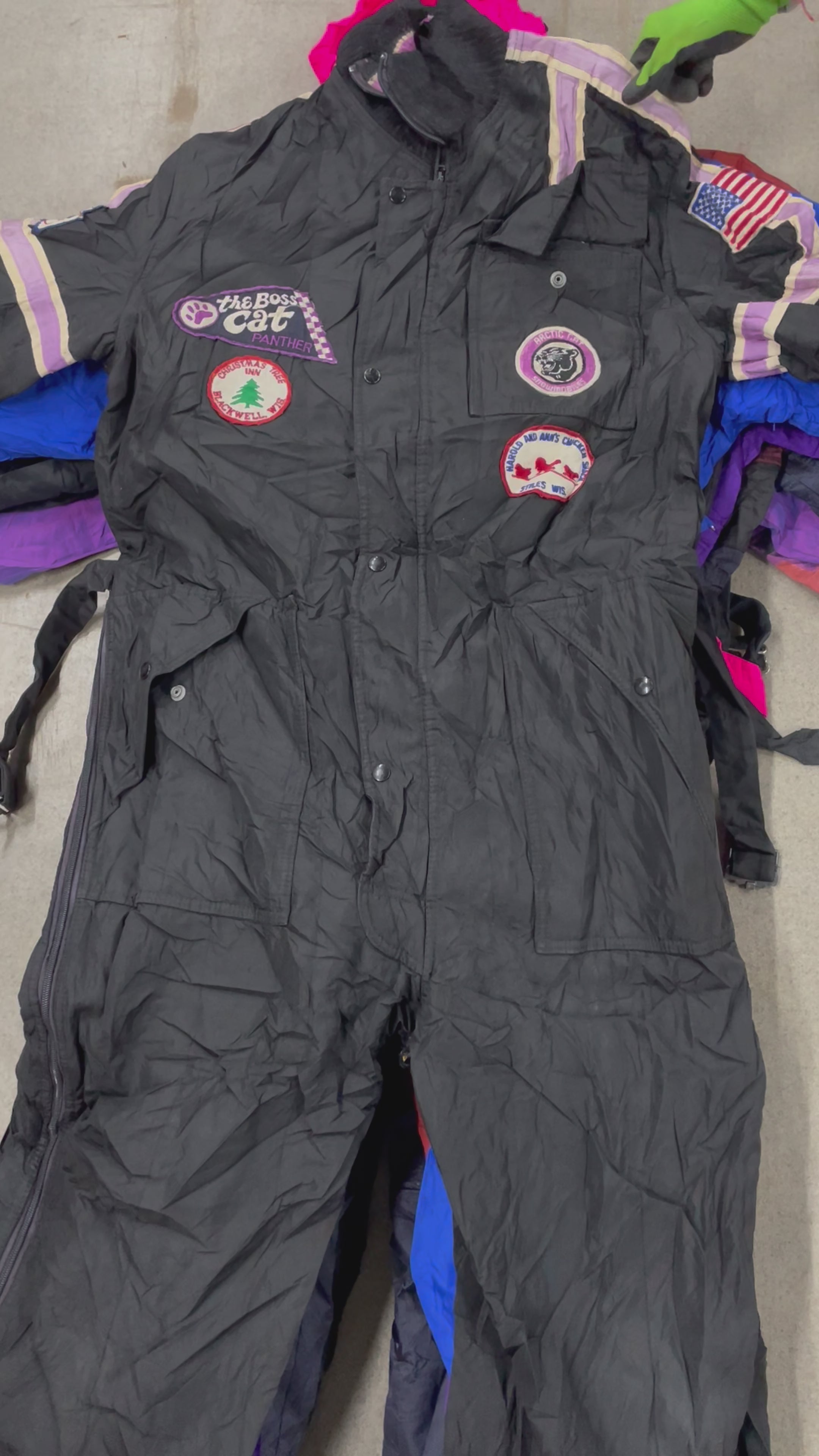 Collection of Ski Coveralls in a gallery layout