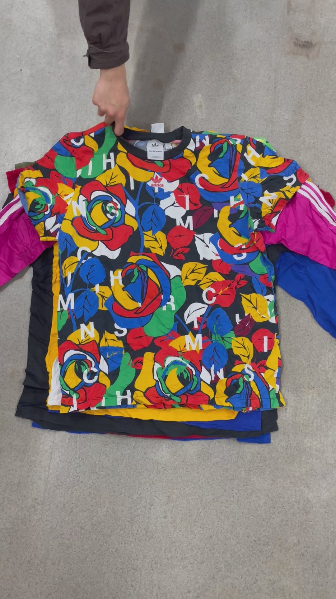 Collection of 100X ADIDAS COTTON T-SHIRT in a gallery layout