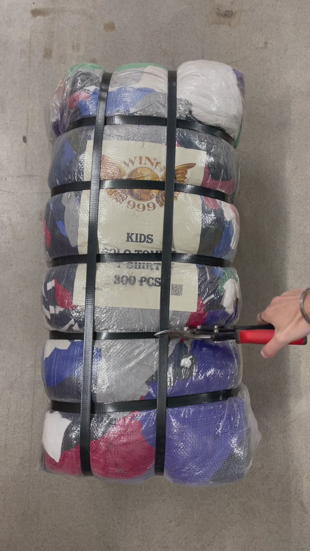 Collection of 100X KIDS POLO TOMMY T-SHIRTS in a gallery layout