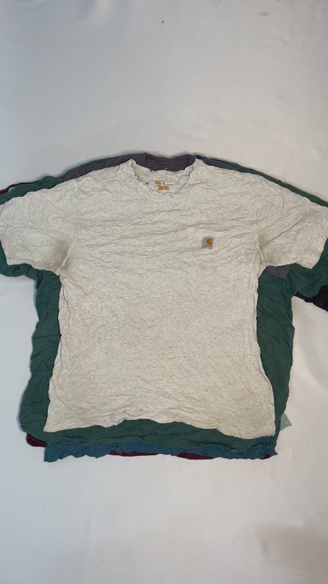 Collection of 100X CARHARTT BROKEN T-SHIRTS in a gallery layout