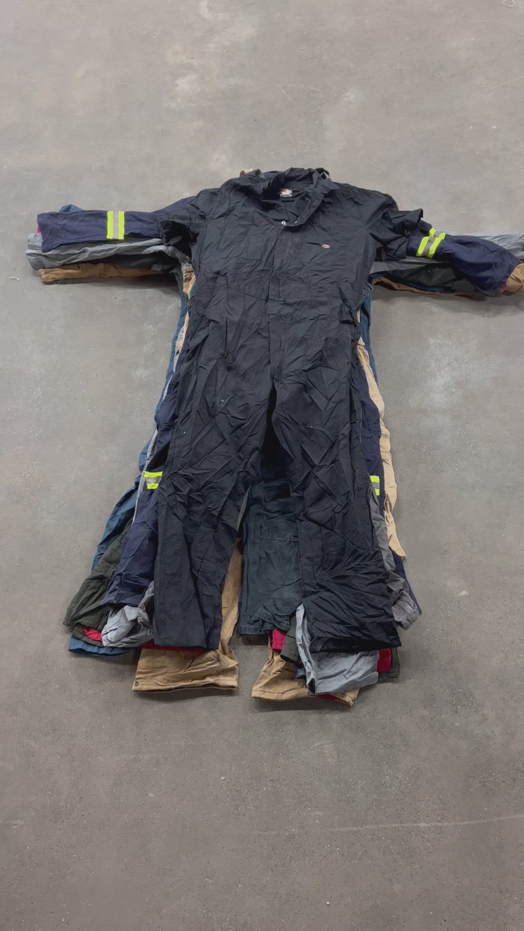 Collection of 20X MIX HEAVY DUTY OVERALLS/COVERALLS in a gallery layout