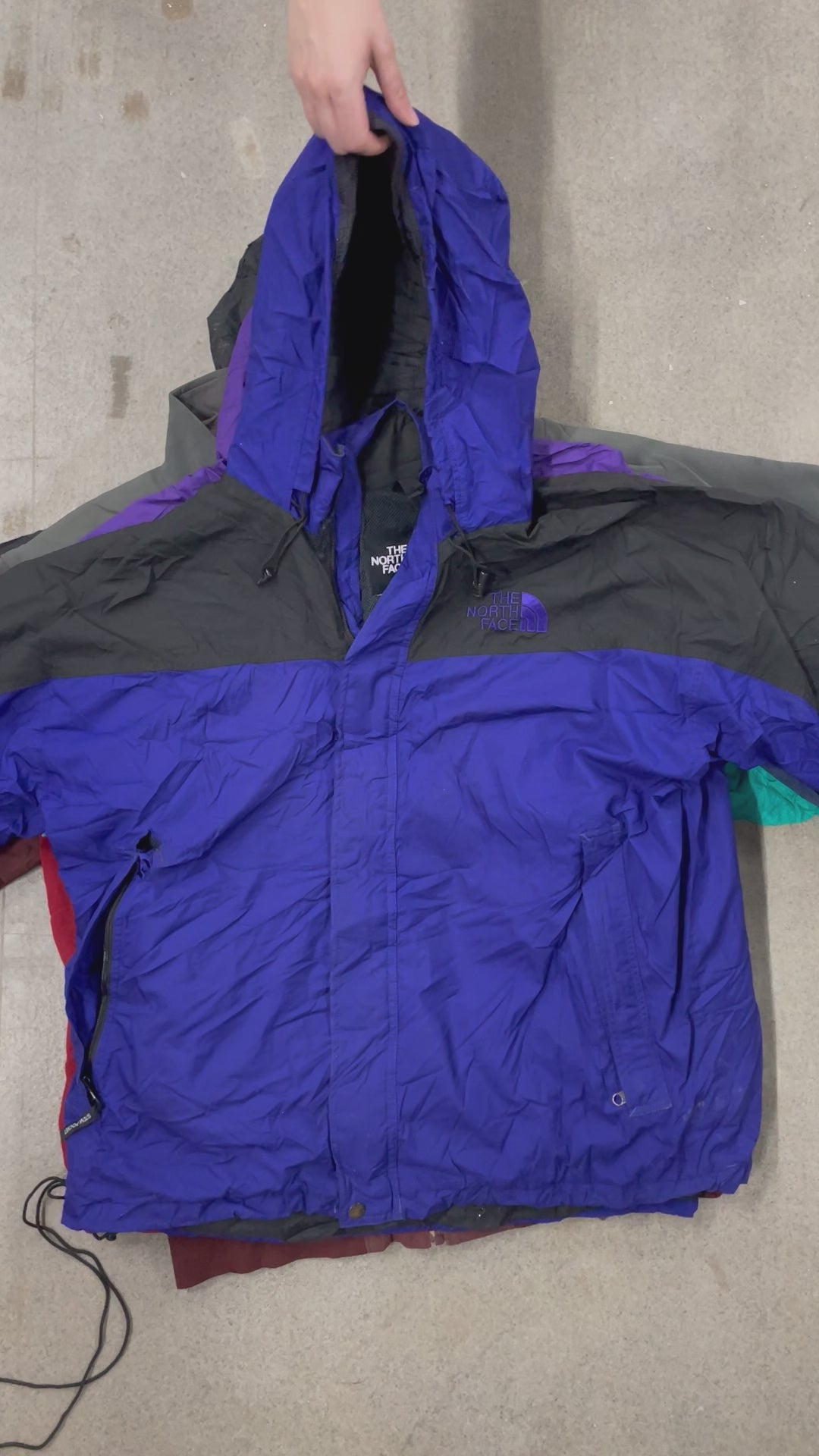 Collection of 50X MIX THE NORTH FACE JACKET (B) in a gallery layout