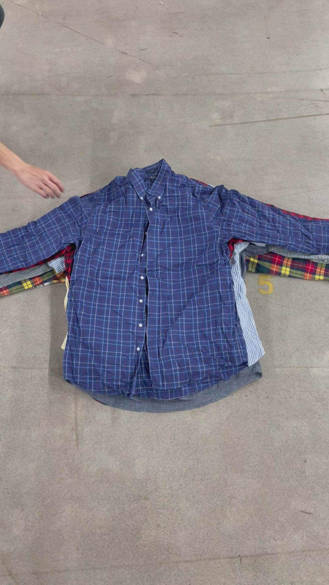 Collection of 50X LANDS END SHIRTS in a gallery layout