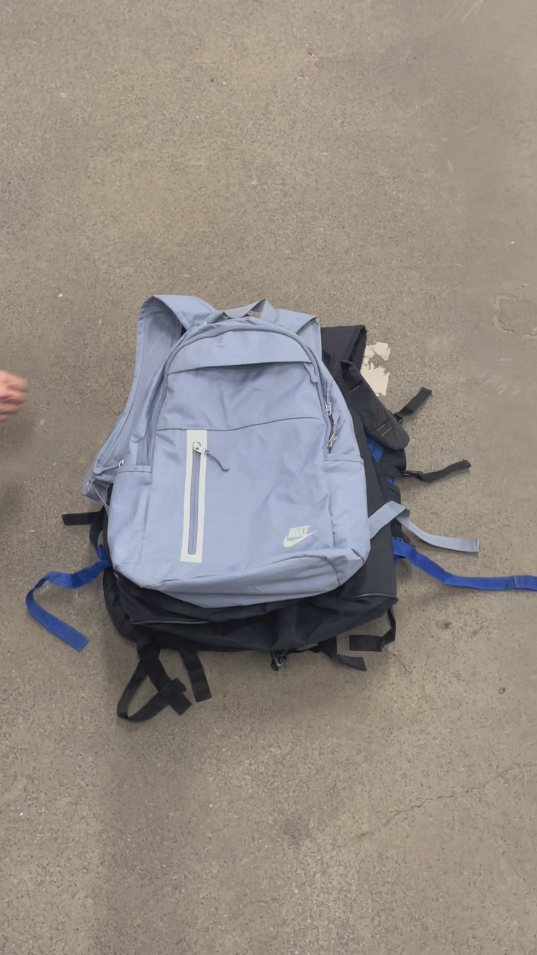 Collection of 25X NIKE SCHOOL BACKPACKS in a gallery layout