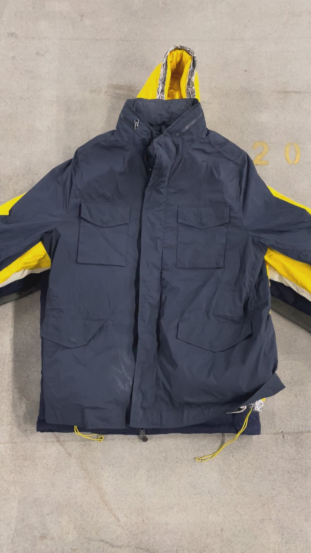 Collection of 5X MONCLER JACKETS in a gallery layout