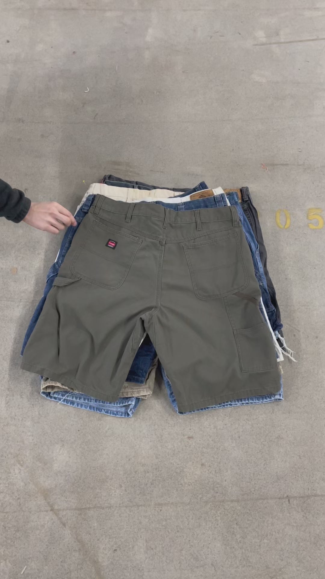 Collection of 50X WRANGLER SHORTS in a gallery layout