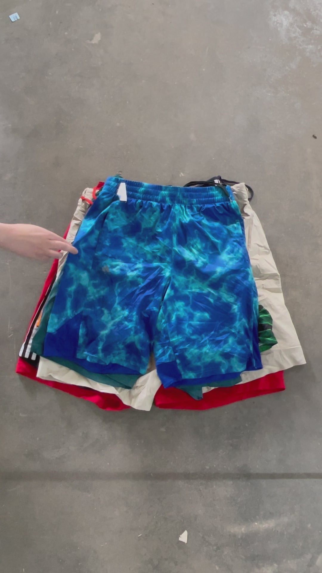 Collection of 100X ADIDAS SPORTS SHORTS in a gallery layout