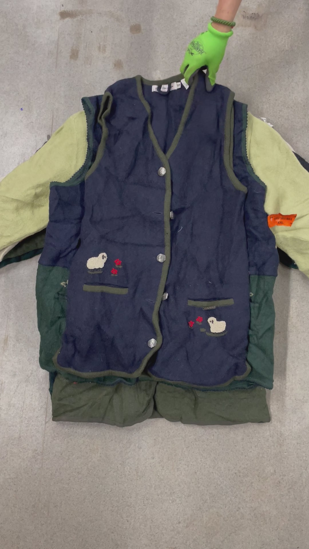 Collection of 40X FELTED WOOL SWEATERS in a gallery layout