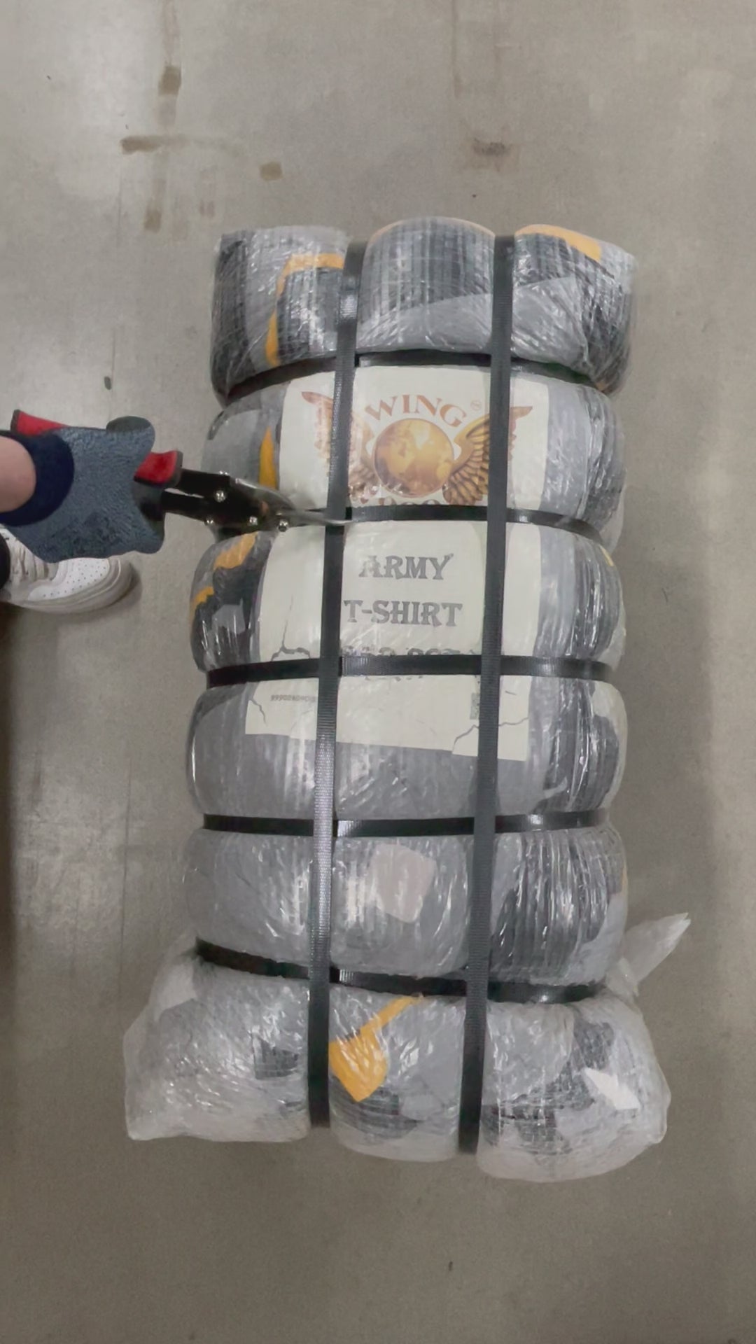 Collection of 100X ARMY T-SHIRTS in a gallery layout