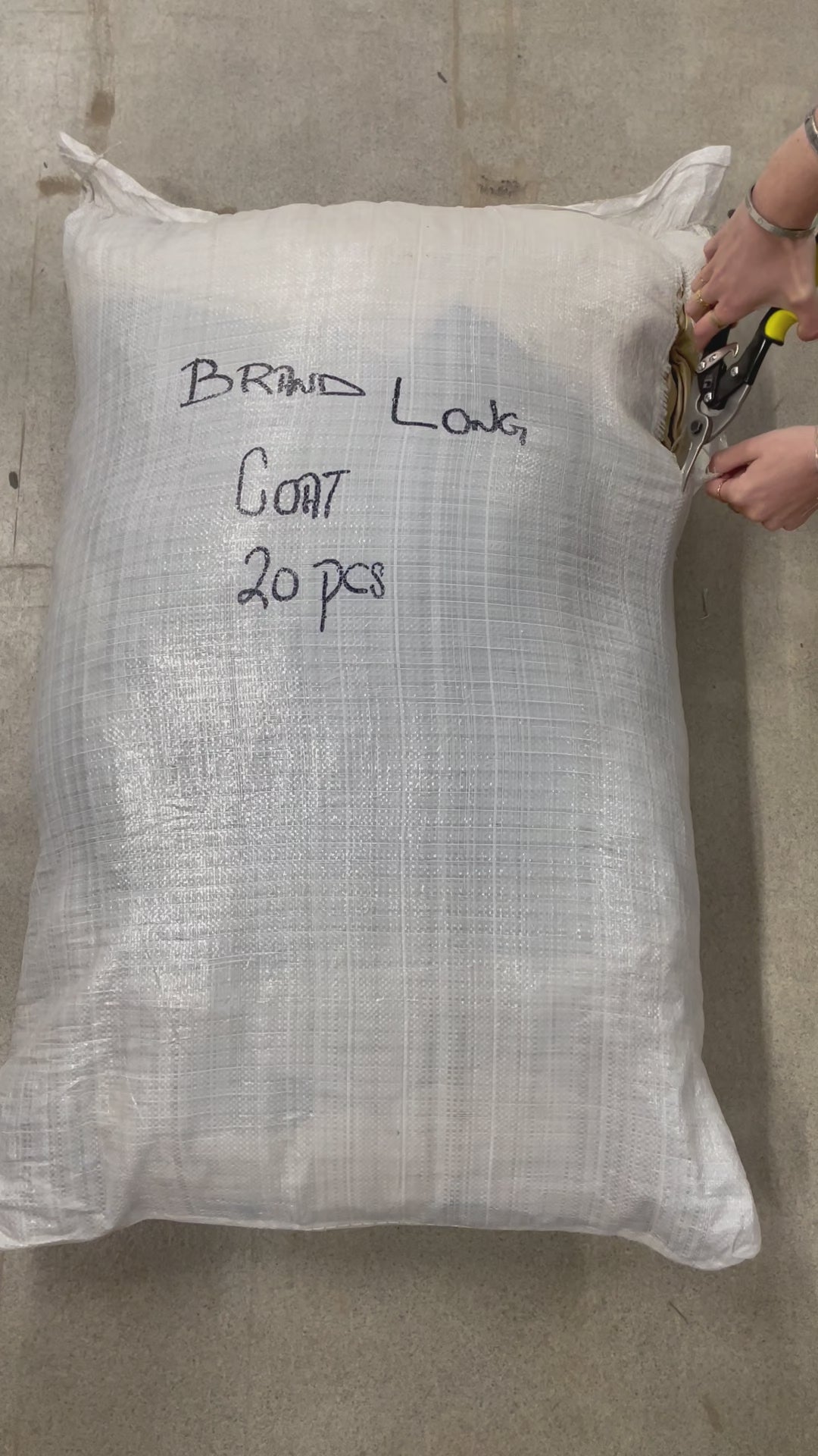 Collection of 20X BRAND LONG COAT in a gallery layout