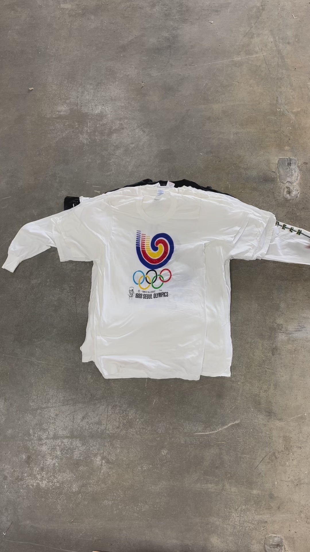 Collection of 100X BLACK & WHITE PRINTED T-SHIRTS in a gallery layout