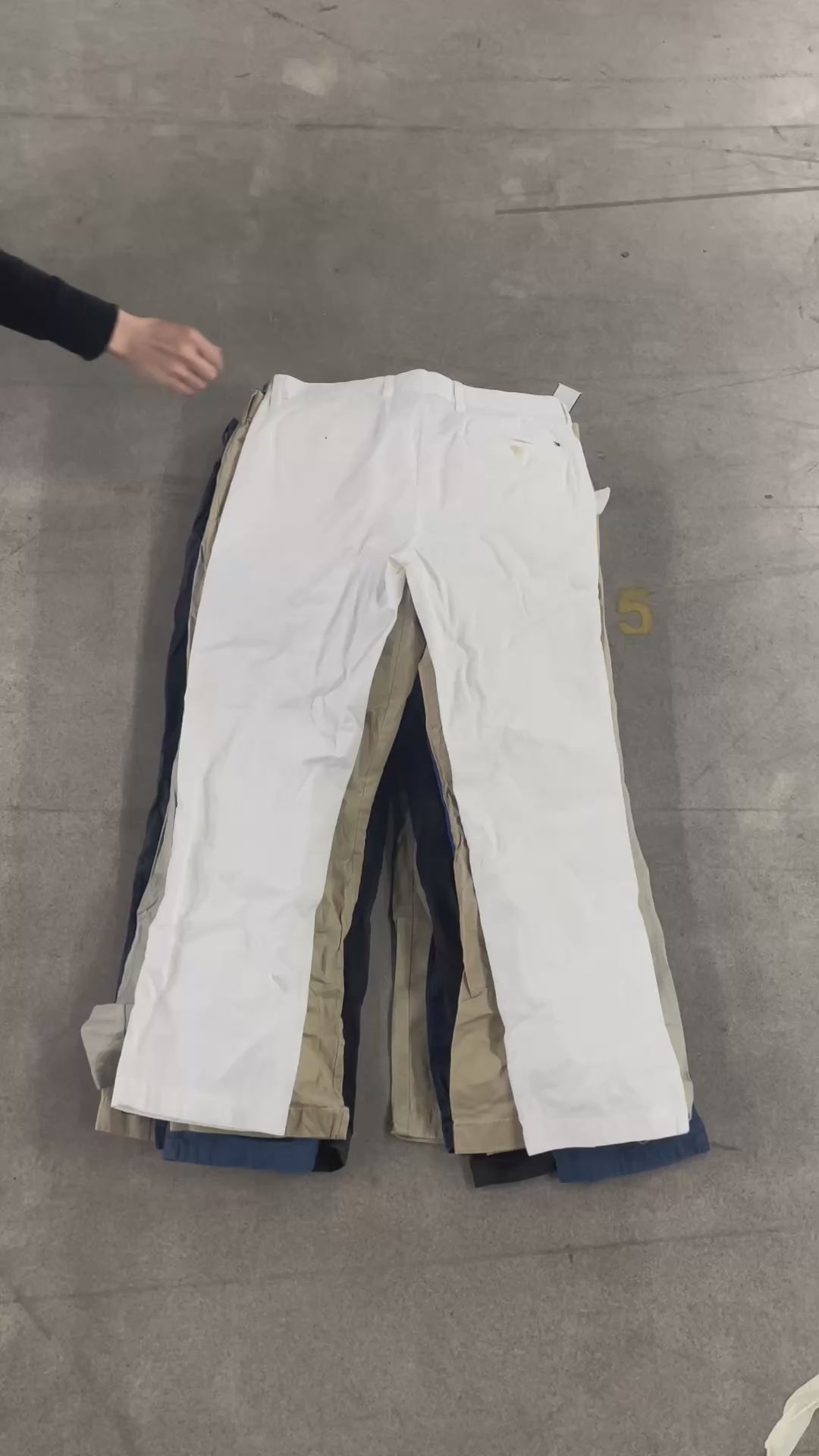 Collection of 50X TOMMY COTTON PANTS GRADE B in a gallery layout