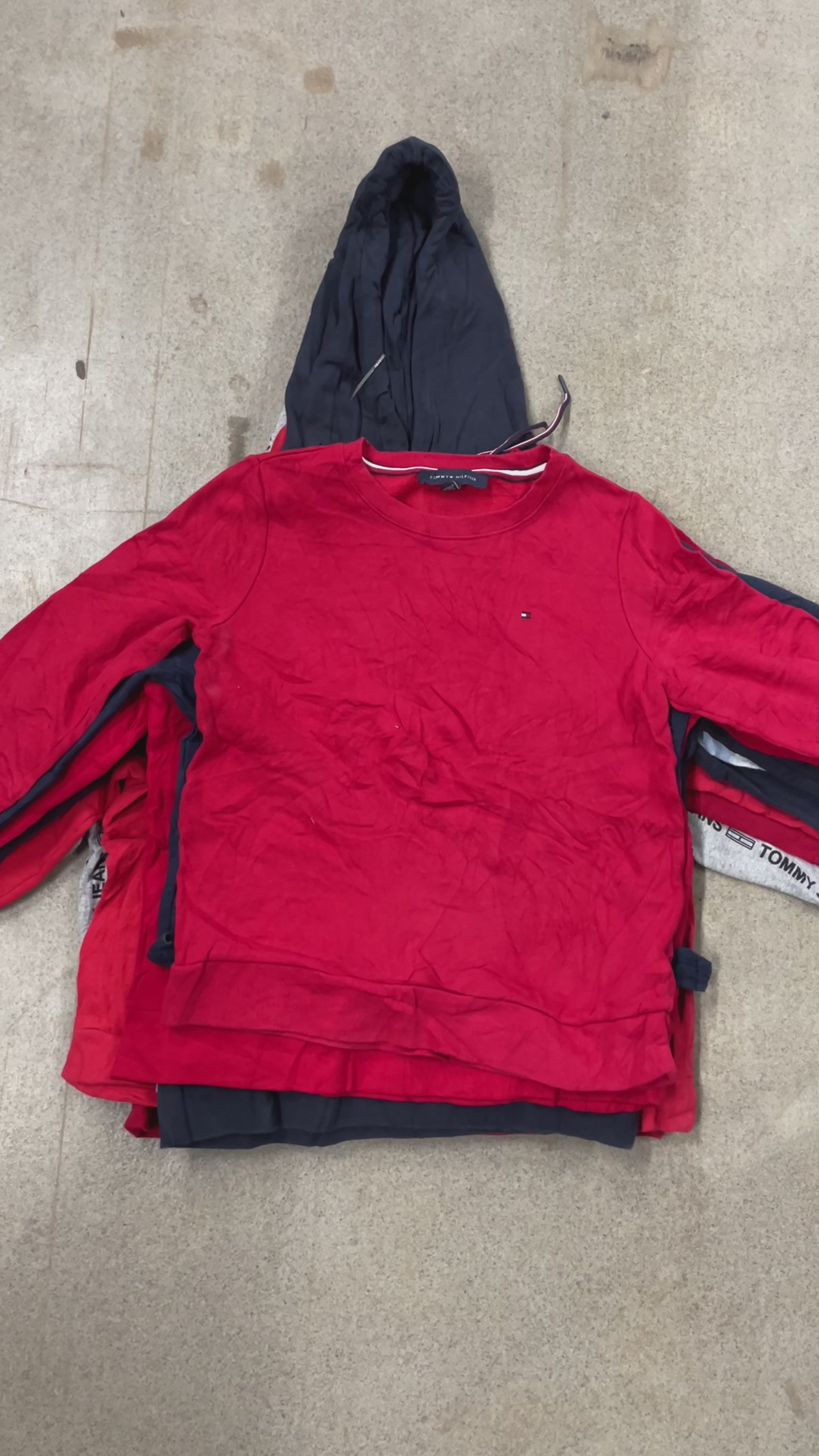 Collection of 50X TOMMY HILFIGER LADIES SWEATS in a gallery layout