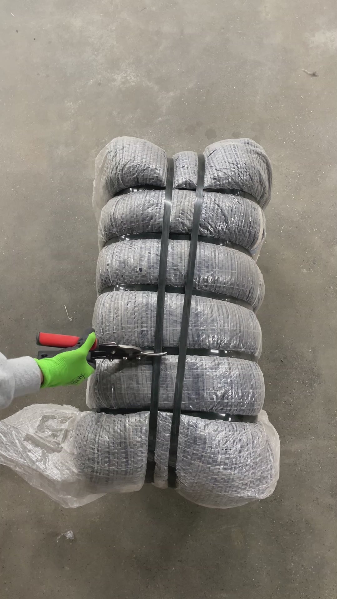 Collection of 50X LADIES HIGH WAIST POLY PANTS in a gallery layout